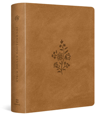 Book cover of ESV Journaling Study Bible (Trutone Over Board, Nubuck Caramel) by Grudem, Wayne