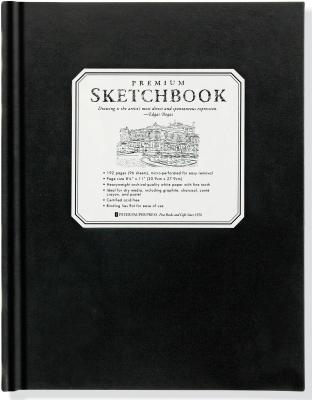 Book cover of Premium Sketchbook Large Jrnl by Peter Pauper Press, Inc
