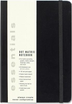 Book cover of Essentials Large Black Dot Matrix by Peter Pauper Press, Inc