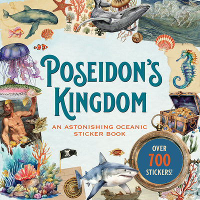 Poseidon's Kingdom Sticker Book (Over 700 Stickers!) book cover