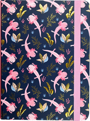 Book cover of Axolotls Journal (Diary, Notebook) by PETER PAUPER
