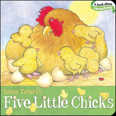 Five Little Chicks by Nancy Tafuri book cover
