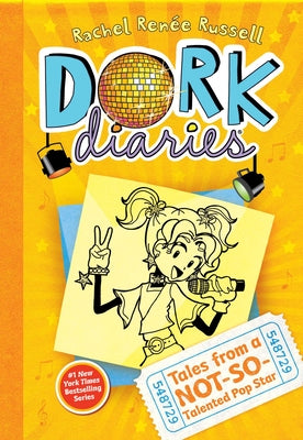 Book cover of Dork Diaries 3: Tales from a Not-So-Talented Pop Star by Russell, Rachel Ren