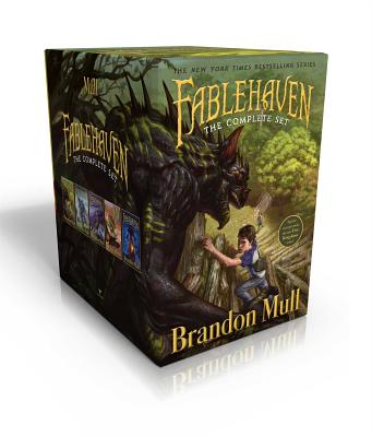 Fablehaven Complete Set (Boxed Set): Fablehaven; Rise of the Evening Star; Grip of the Shadow Plague; Secrets of the Dragon Sanctuary; Keys to the Dem by Brandon Mull book cover