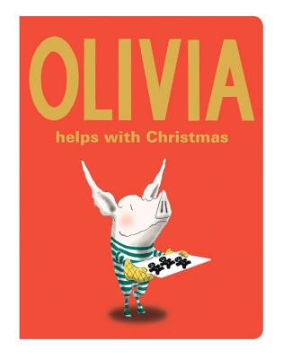 Olivia Helps with Christmas by Ian Falconer book cover