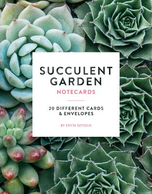 Succulent Garden Notecards: 20 Different Cards & Envelopes product image