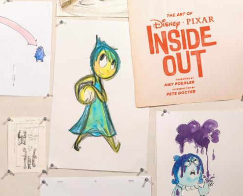 Book cover of Disney/Pixar the Art of Inside Out by Poehler, Amy