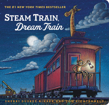 Book cover of Steam Train, Dream Train by Rinker, Sherri Duskey