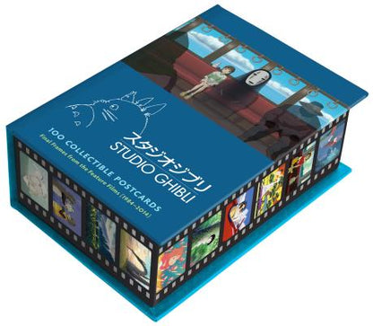 Book cover of Studio Ghibli: 100 Collectible Postcards: Final Frames from the Feature Films (1984-2014) by Studio Ghibli