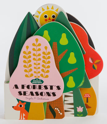 Bookscape Board Books: A Forest's Seasons: (Colorful Children's Shaped Board Book, Forest Landscape Toddler Book) by Arrhenius, Ingela P. book cover