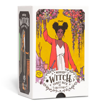 Book cover of The Modern Witch Tarot Deck by Sterle, Lisa