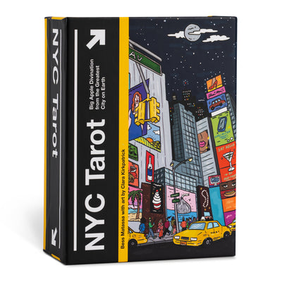 NYC Tarot: Big Apple Divination from the Greatest City on Earth by Kirkpatrick, Clara book cover