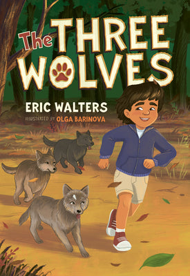 Book cover of The Three Wolves by Walters, Eric