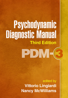Psychodynamic Diagnostic Manual: Pdm-3 by Vittorio Lingiardi book cover