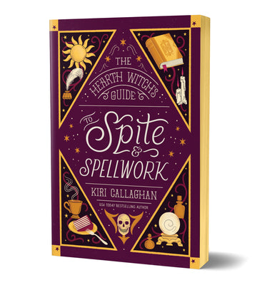 The Hearth Witch's Guide to Spite & Spellwork (Deluxe Edition) by Kiri Callaghan book cover