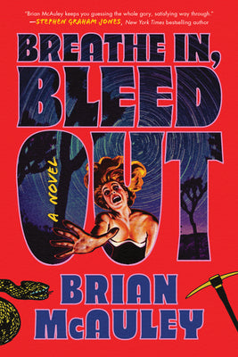 Book cover of Breathe In, Bleed Out by McAuley, Brian