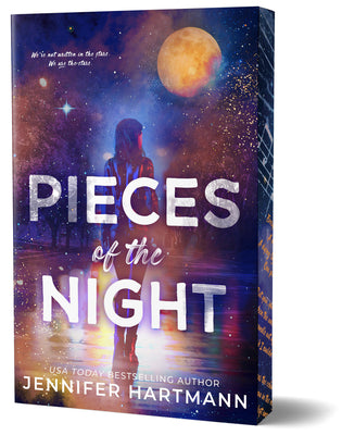 Book cover of Pieces of the Night (Deluxe Edition) by Hartmann, Jennifer