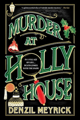 Book cover of Murder at Holly House by Meyrick, Denzil