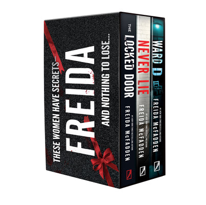 Freida McFadden 3 Book Boxed Set 2: Never Lie, Ward D and Locked Door by Freida McFadden book cover