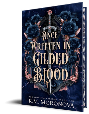 Once Written in Gilded Blood (Deluxe Edition) by Moronova, K. M. book cover