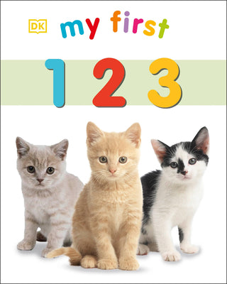 My First 123 by DK book cover