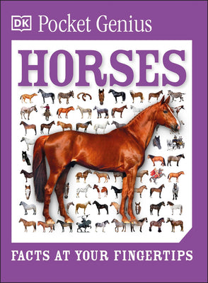 Pocket Genius Horses: Facts at Your Fingertips by DK book cover