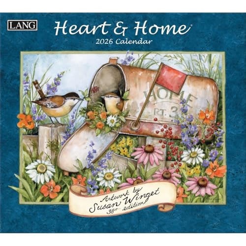Book cover of Heart & Home(r) 2026 Wall Calendar by Winget, Susan
