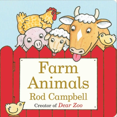 Farm Animals by Rod Campbell book cover