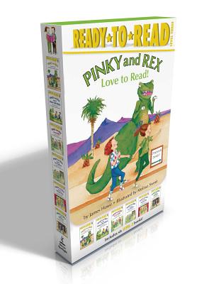Pinky and Rex Love to Read! (Boxed Set): Pinky and Rex; Pinky and Rex and the Mean Old Witch; Pinky and Rex and the Bully; Pinky and Rex and the New N by James Howe book cover