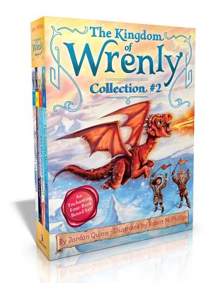 The Kingdom of Wrenly Collection #2 (Boxed Set): Adventures in Flatfrost; Beneath the Stone Forest; Let the Games Begin!; The Secret World of Mermaids by Jordan Quinn book cover