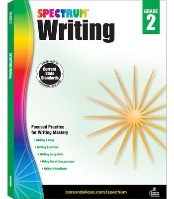 Book cover of Spectrum Writing, Grade 2: Volume 36 by Spectrum