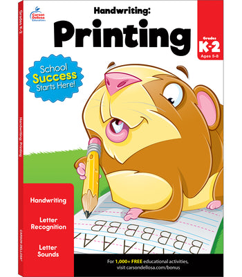 Handwriting: Printing Workbook by Brighter Child book cover