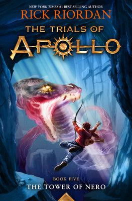 The Tower of Nero-Trials of Apollo, the Book Five by Riordan, Rick book cover