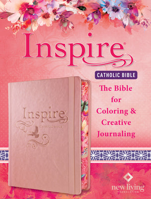 Book cover of Inspire Catholic Bible NLT: The Bible for Coloring & Creative Journaling by New Living Translation