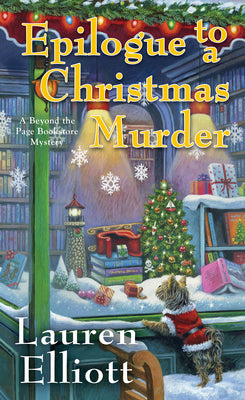 Book cover of Epilogue to a Christmas Murder by Elliott, Lauren