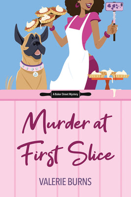 Murder at First Slice by Burns, V. M. book cover