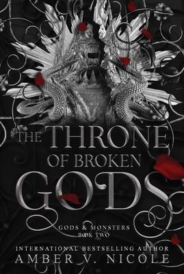 Book cover of The Throne of Broken Gods by Nicole, Amber V.
