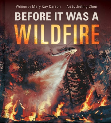 Before It Was a Wildfire (a Nonfiction Earth Science Picture Book with Double Gatefold for Kids) by Carson, Mary Kay book cover
