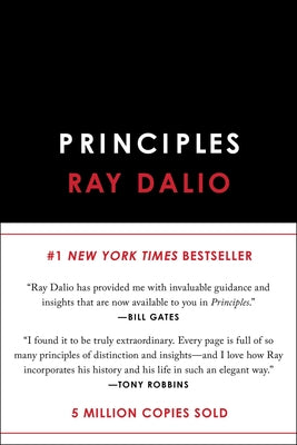 Principles: Life and Work by Dalio, Ray book cover