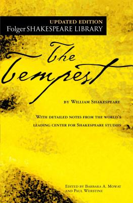 The Tempest by William Shakespeare book cover