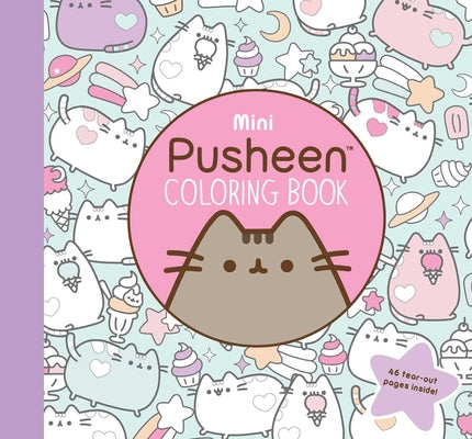 Book cover of Mini Pusheen Coloring Book by Belton, Claire