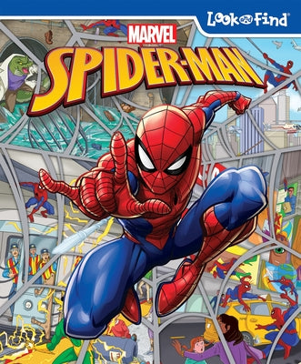 Book cover of Marvel Spider-Man: Look and Find by Pi Kids