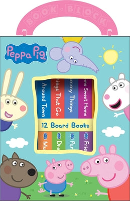 Book cover of Peppa Pig: 12 Board Books by Pi Kids