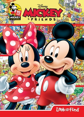 Book cover of Disney Mickey and Friends: Look and Find by Pi Kids