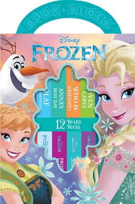 Book cover of Disney Frozen: 12 Board Books by Pi Kids