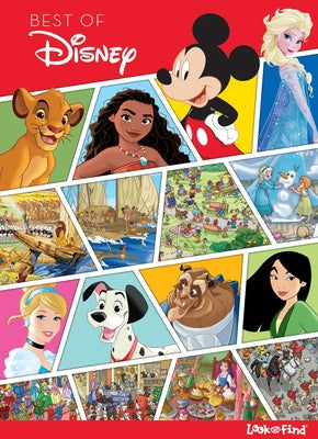 Disney: Best of Disney Look and Find by Pi Kids book cover