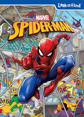 Book cover of Marvel Spider-Man: Look and Find by Pi Kids