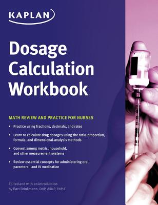 Dosage Calculation Workbook by Nursing Kaplan book cover