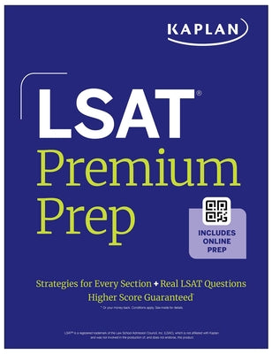 LSAT Premium Prep (2026): 4: Master the Digital LSAT with Exclusive 99th-Percentile Instructor Videos, Data-Driven Strategies, and Official Practice by Kaplan Test Prep book cover