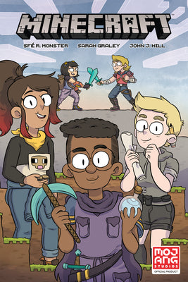 Minecraft Volume 1 (Graphic Novel) by Monster, Sf book cover